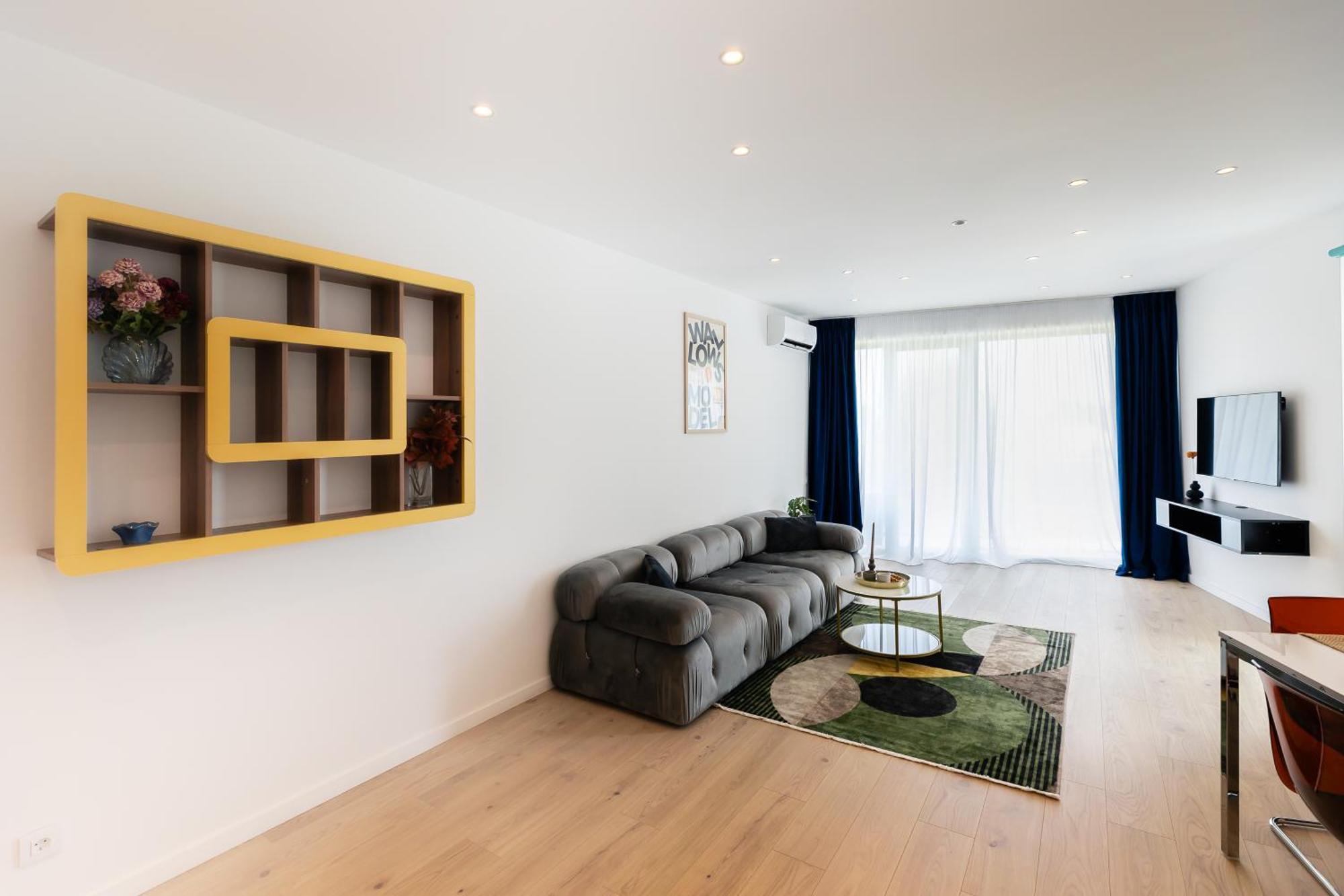 Roots One - Lakeview Escape With Balcony & Parking Bukarest Exteriör bild